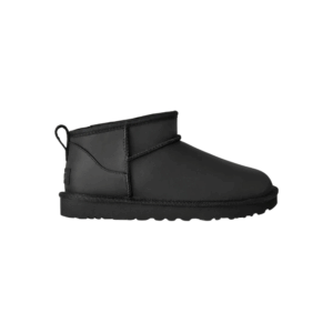 Women’s Ultra Mini Cozy Leather Boot Black